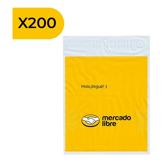 Bolsas Mercado Envíos Mediana 30x41cm - 200 Unidades