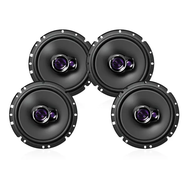 Alto Falante Pioneer Ts-1760br Triaxial 6x6 4 Peças 200w