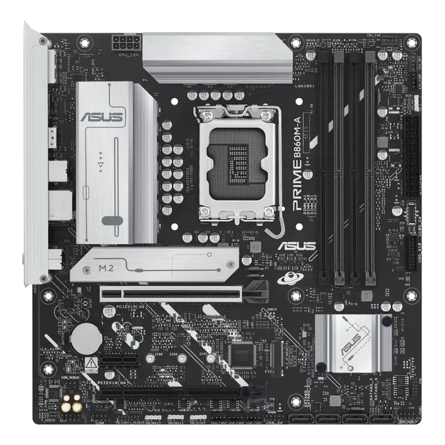 Tarjeta Madre Asus Prime B860m-a Lga1851 Ddr5 Pcie 5.0 2.5g Color Negro
