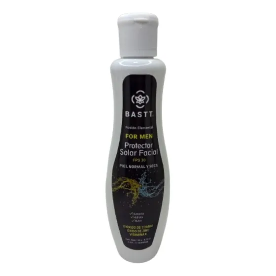 Protector Solar, Fps30. Bastt For Men. A Prueba De Agua