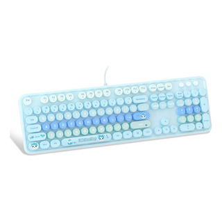 Teclado Alámbrico Mofii Sweet Azul Qwerty Teclado Alámbrico Mofii Sweet Azul Qwerty