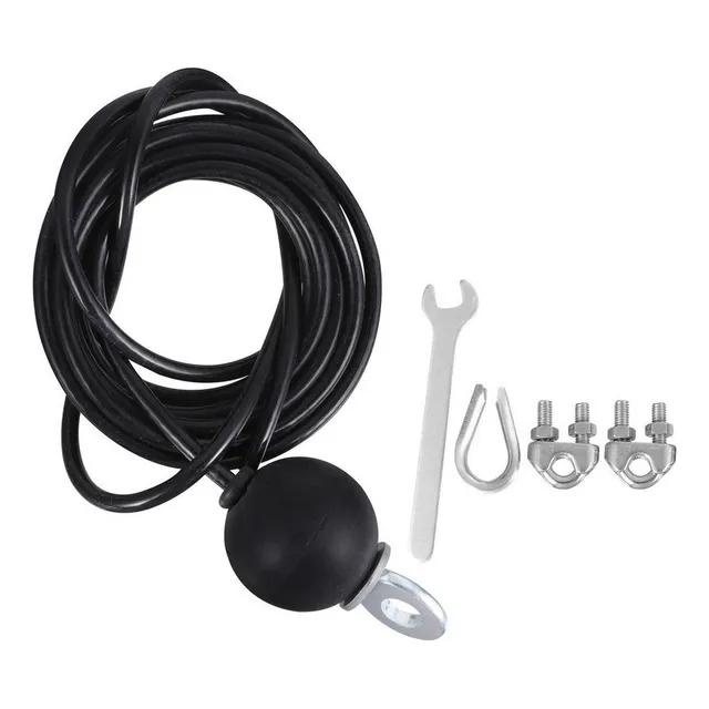 1 Sistema De Polea De Gimnasio, Cable Ajustable, 3 M, 5 M,