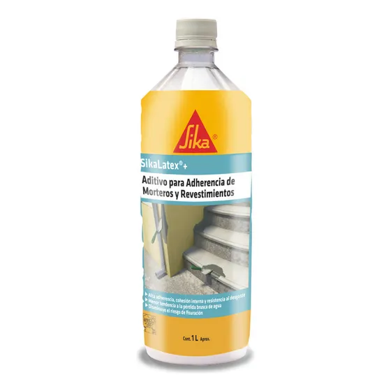 Sika Látex Promotor Adherencia 1lt Mimbral Color Blanco