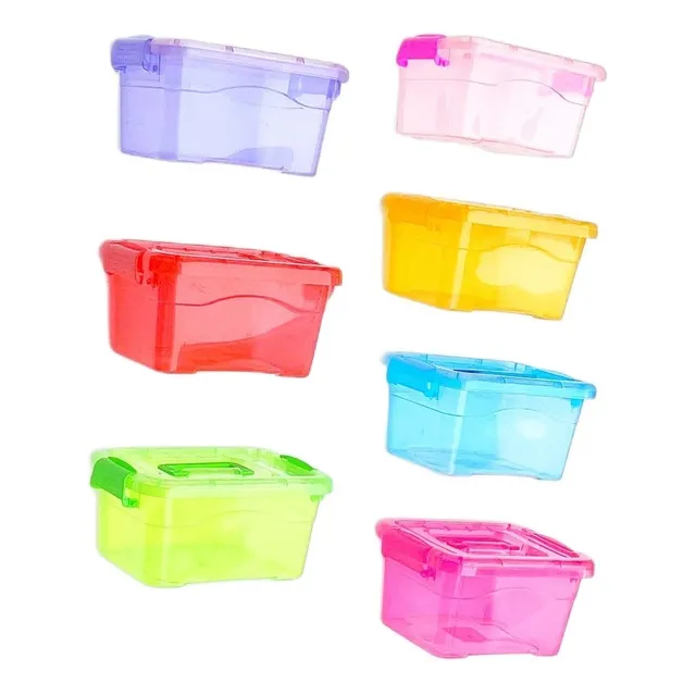 12 Táper Cajas Organizadoras Multiuso 20x15x9cm 