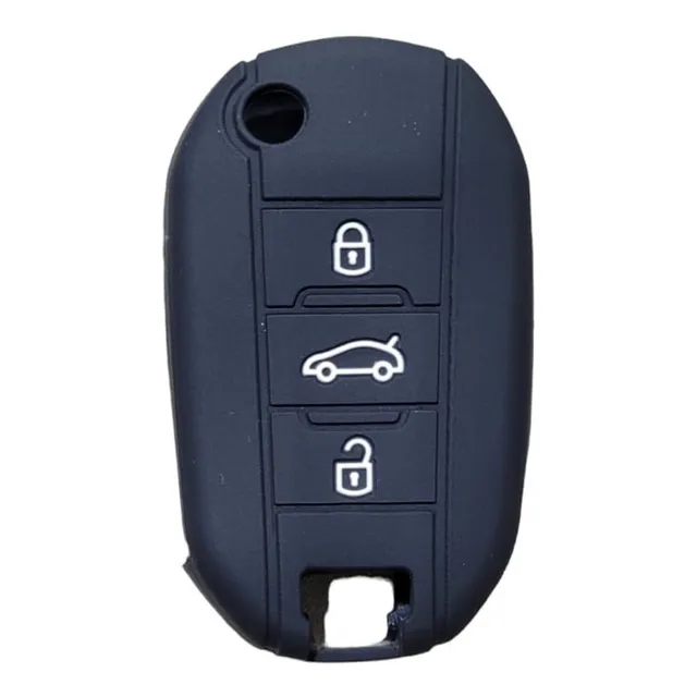 Funda Cubre Llave De Silicona Peugeot 208 - 3 Botones