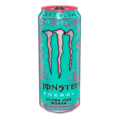Monster Energy Ultra Vice Guava POP看板 Monster Energy Ultra, Vice Guava, Paquete De 6 16 Fl Oz | MercadoLivre