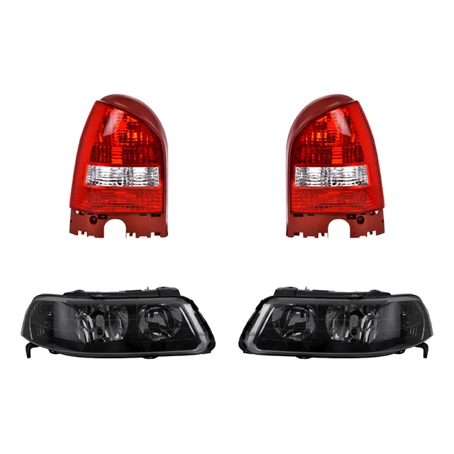Calaveras S/foco + Faros Volkswagen Pointer 2000/2005 Depo