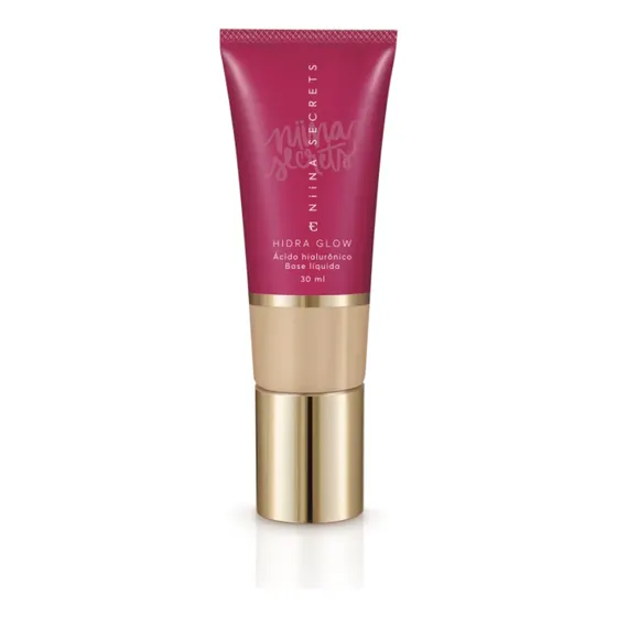 Base Líquida Niina Secrets Hidra Glow - 30ml