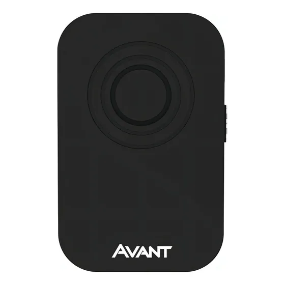 Campainha Digital De Tomada Sem Fio 127/220V Pt/bc Avant Cor Preto 127/220V