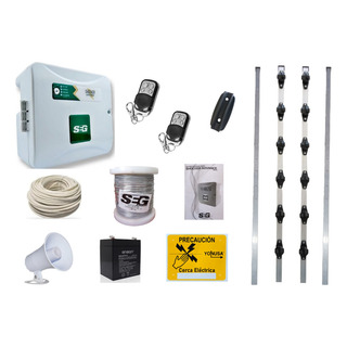 Kit Cerco Electrico Para 10 Metros Seg Advance Con Postes Kit Cerco Electrico Para 10 Metros Seg Advance Con Postes