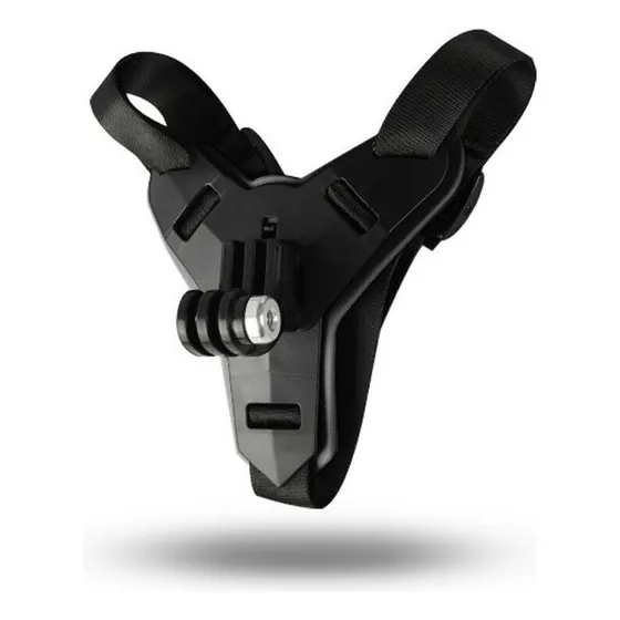 Suporte Queixo Amigopro Para Capacete De Gopro Sjcam Camera