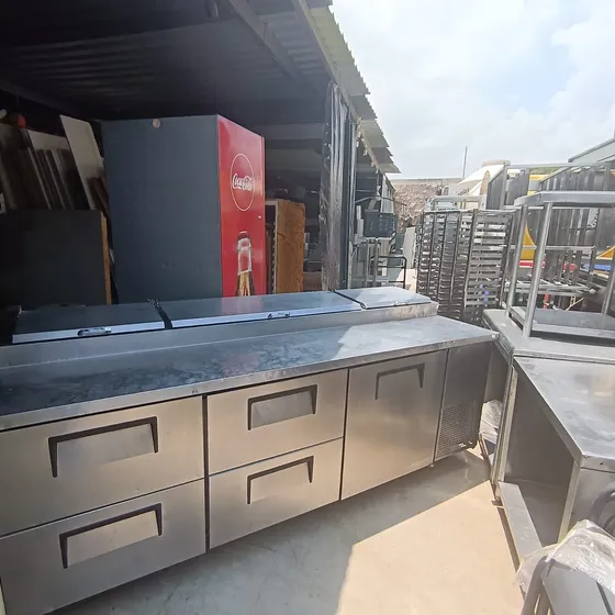 Mesa Preparacion De Pizzas True Tpp-93d