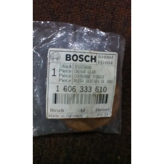 Rueda Dentada Bosch Modelo Wh004 Código 1606333610 Original