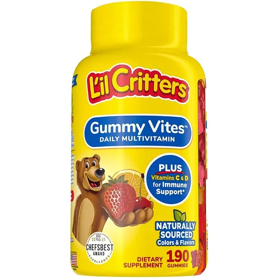Multi Vitamina L'il Critters Gummy Vites 190 Gomas