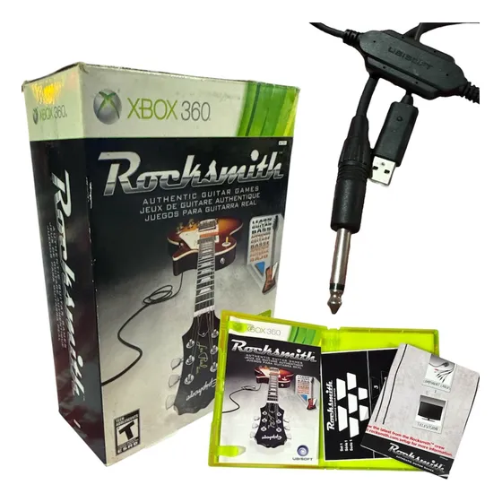 Rock Smith Cabo Ubisoft Oficial Ps4/ps5/pc/one/xbox + Jogo (Recondicionado)