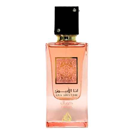 Perfume Unisex Lattafa Ana Abiyedh Coral, 60 Ml