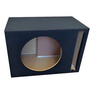 Cajón Para Subwoofer 15 Porteado Mdf Negro Cajón Para Subwoofer 15 Porteado Mdf Negro