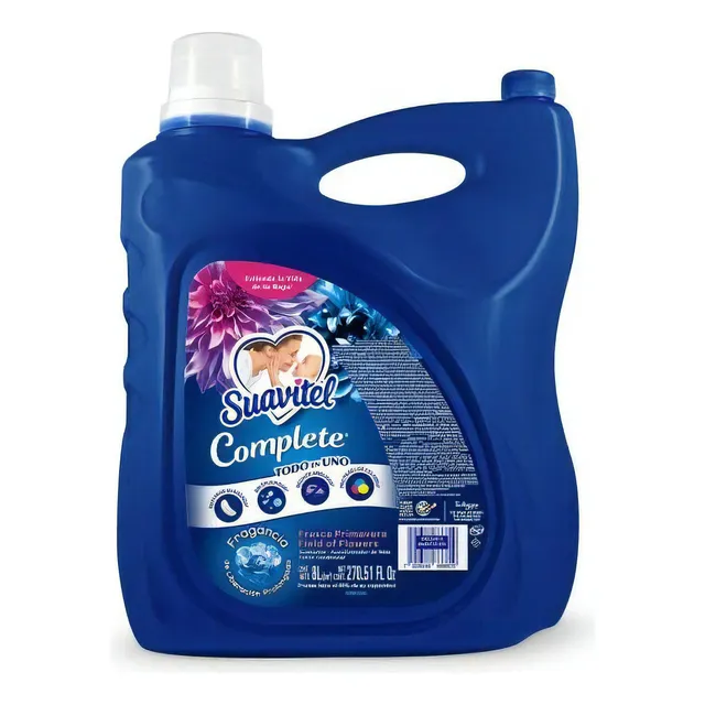 Suavizante De Telas Suavitel Complete Fresca Primavera 8 L
