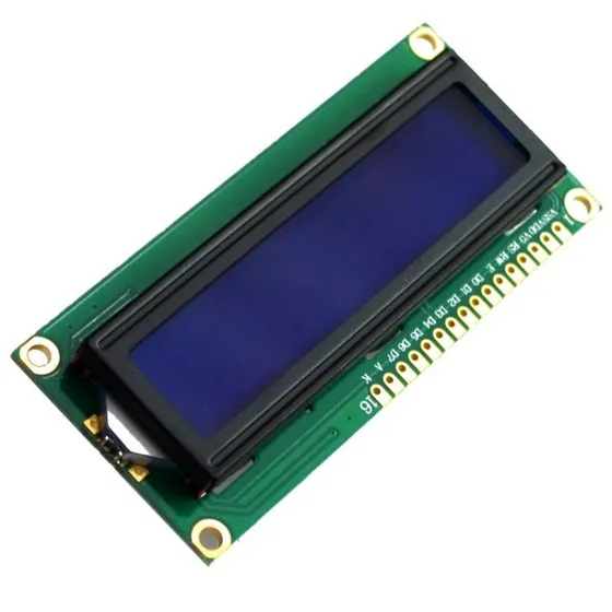 3x Display Lcd 16x2 1602 Com Fundo Azul E Blacklight Arduino