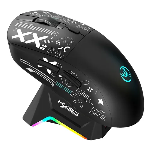 Mouse Gamer Sem Fio Wlmouse Beast X 8k Pro Magnesium Preto