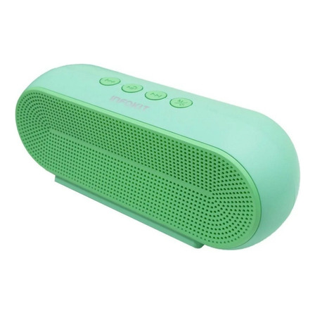 Caixa De Som Bluetooth Portátil Fm/usb/sd Multimidia Macaron Cor Verde Caixa De Som Bluetooth Portátil Fm/usb/sd Multimidia Macaron Cor Verde