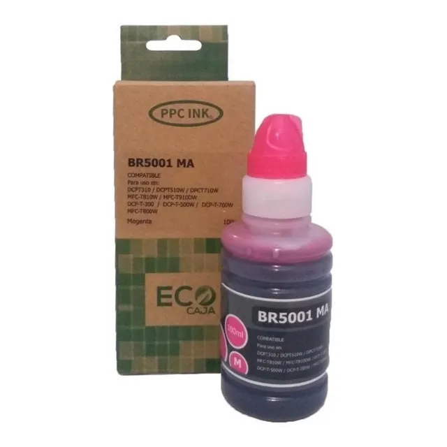 Tinta Compatible Con Brother Bt-5001 Colores Marca Ppc Ink