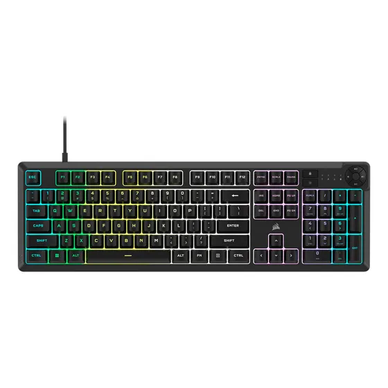 Teclado para jogos Corsair K55 Core Rgb Membrane - Int