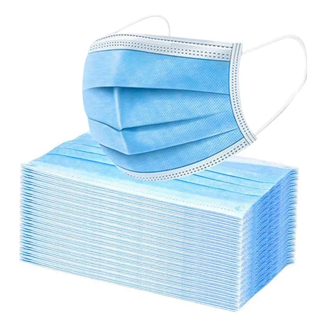 Tapabocas Termosellado 3 Capas Caja X 50 Importado