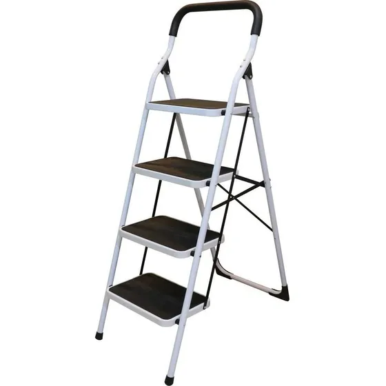 Escalera Tubular Plegable 4 Escalones Surtek Ett4 Surtek