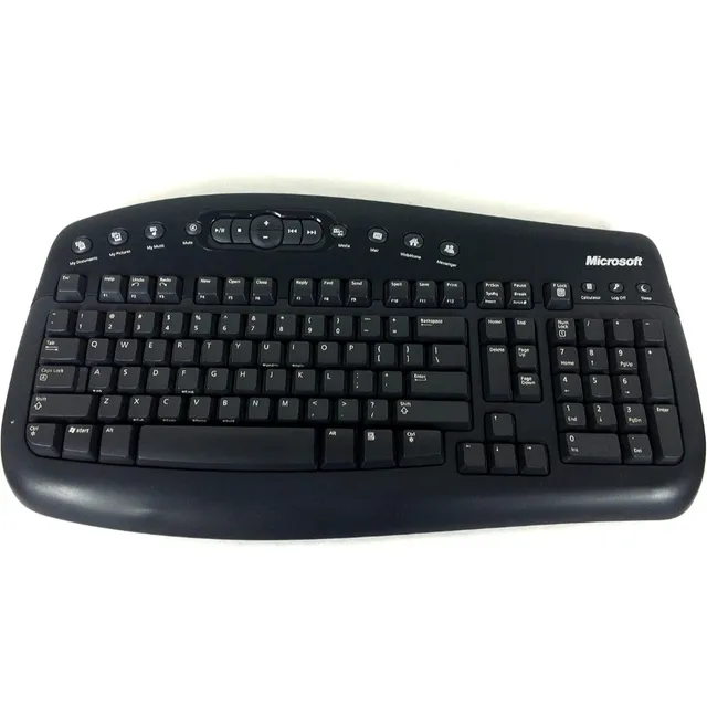 Kit Teclado Y Mouse Microsoft 1014 Wirelees Negro Negro
