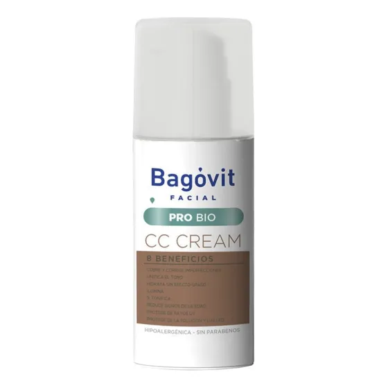 Crema Facial Bagovit Pro Bio Cc Cream Multiprotectora X 50 G Tipo de piel Todo tipo de piel