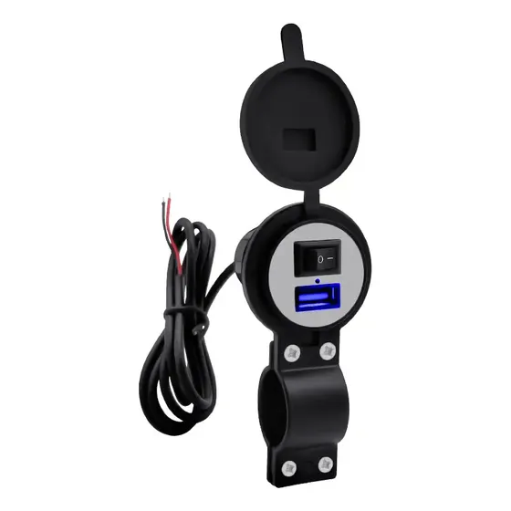 Cargador Usb Carga Rapida Para Motocicleta