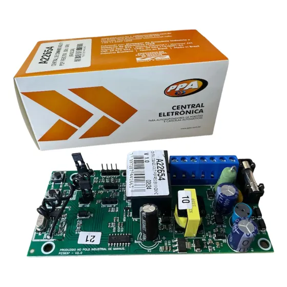 Placa Central Motor Ppa Agility Pop Freio Bivolt