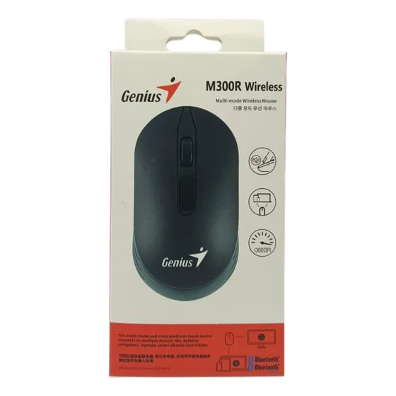 Mouse Inalámbrico Genius M300r Bluetooth Wireless 1300dpi