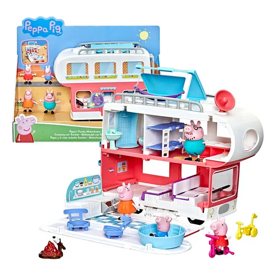 Peppa Pig Casa Rodante Familiar F2182 - Hasbro