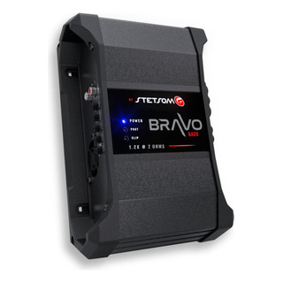Stetsom Bravo Bass Ohm - Amplificador De Automóvil Mono, K W Stetsom Bravo Bass Ohm - Amplificador De Automóvil Mono, K W