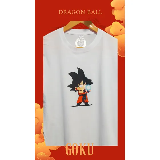 Camisa Goku Little Diferentes Colores Y Tallas Dragon Ball