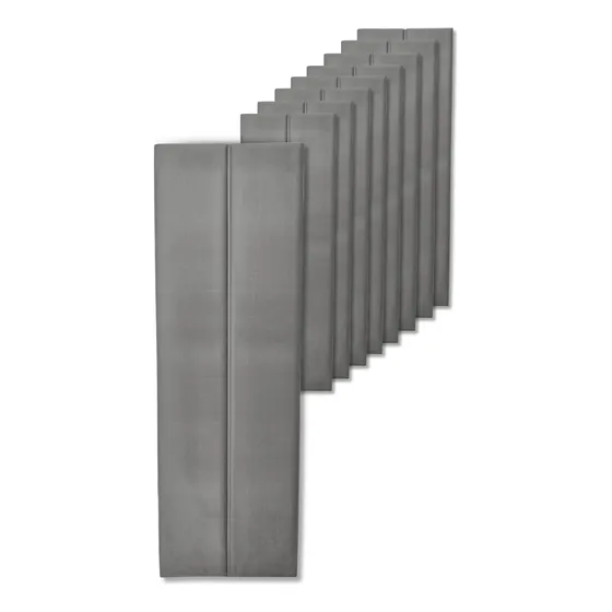 10 Panel Respaldo Somier Autoadhesivo Símil Terciopelo