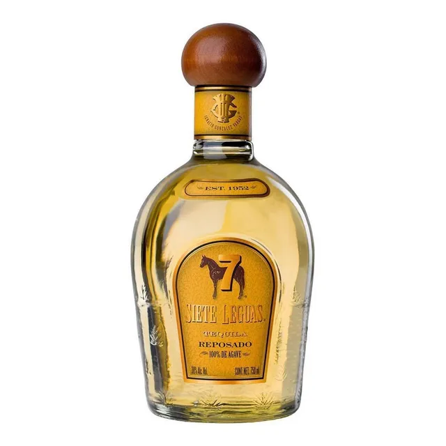 Pack De 6 Tequila 7 Leguas Añejo Mini 50 Ml