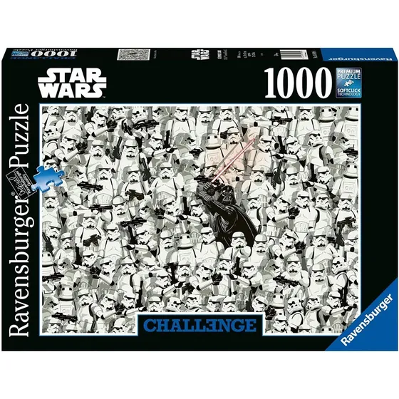 Rompecabezas Puzzle Ravensburger Star Wars Challenge 1000 Pz