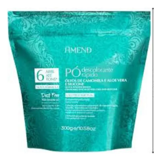 Amend - Pó Descolorante Óleos De Camomila E Aloe Vera 300g