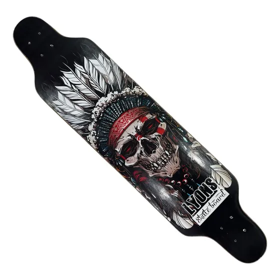 Shape Longboard Profissional Com Lixa Mirage/primer