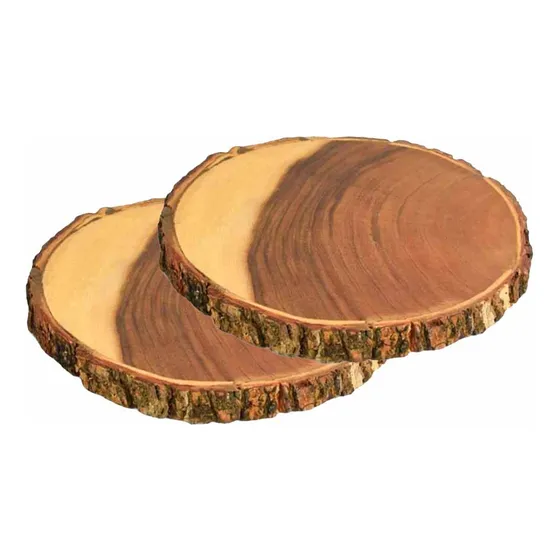 Pack2 Ho32306 Bandeja Circular De 17.8 Cm Para Decoracion En