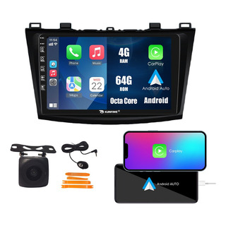 Radio Estéreo Android Para Mazda 3 2011-2016 4+64g Carplay Radio Estéreo Android Para Mazda 3 2011-2016 4+64g Carplay