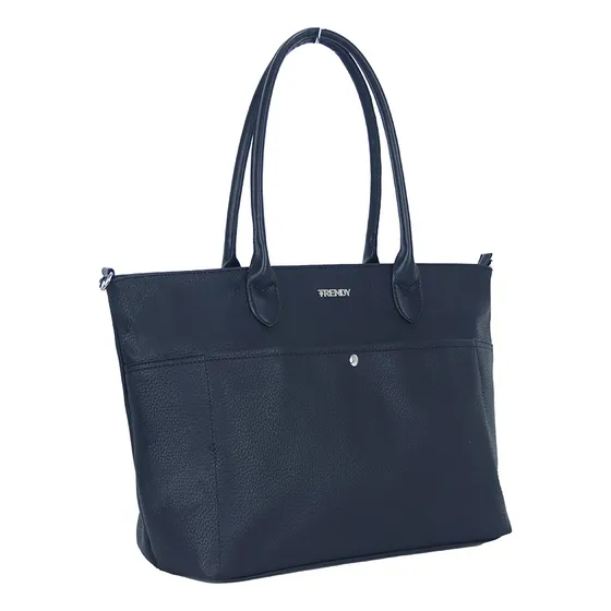 Cartera Mujer Cuero Pu Estilo Tote Elegante Liviana Trendy