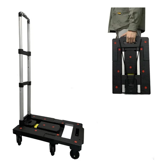 Carro De Carga Plegable Expandible Con Accesorios Lubabycas