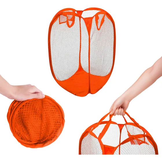 Cesto Laundry Ropa Sucia Limpia Plegable Excelente 