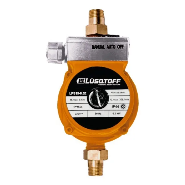Bomba Presurizadora 0,13 Hp 100 W Lüsqtoff Lps15-8.5z Altura Máx 8.5 M. 220V