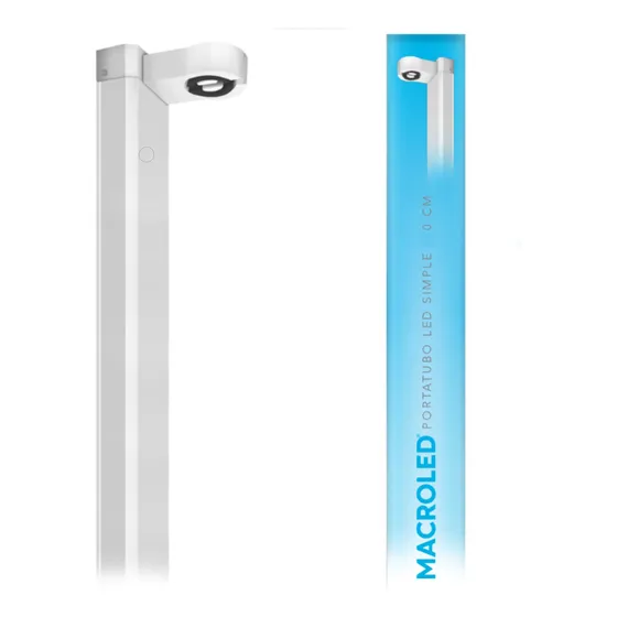 Soporte / Liston Para Tubo Led 9w / 60cm Sin Tubo