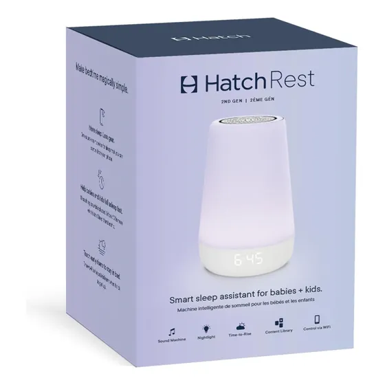 Hatch Rest - Máquina De Sonido Para Bebé 2a Generación